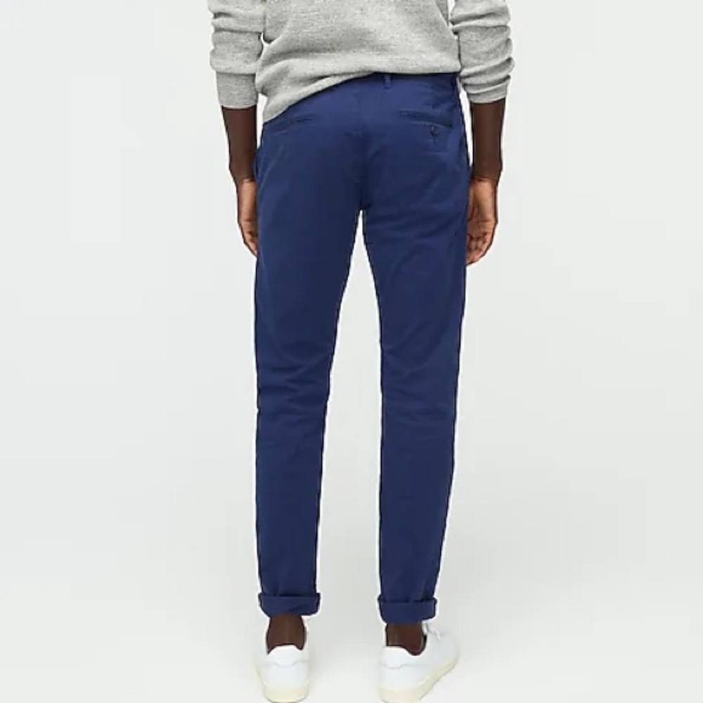 J. Crew 484 Slim-Fit Stretch Chino Pant Size 34x32 - Picture 2 of 10
